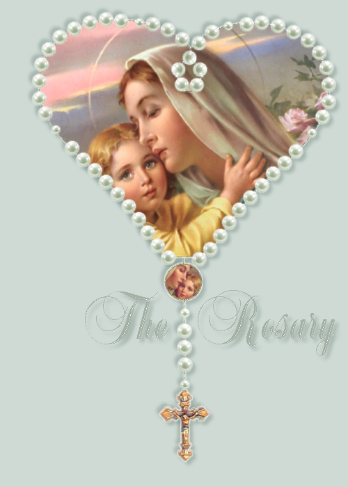 The Rosary: Honoring St.Mary While Growing Closer to God ... diagram of rosary 